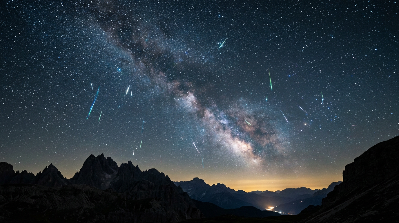 ฝนดาวตก: เมื่อโลกผ่านทางของดาวหาง